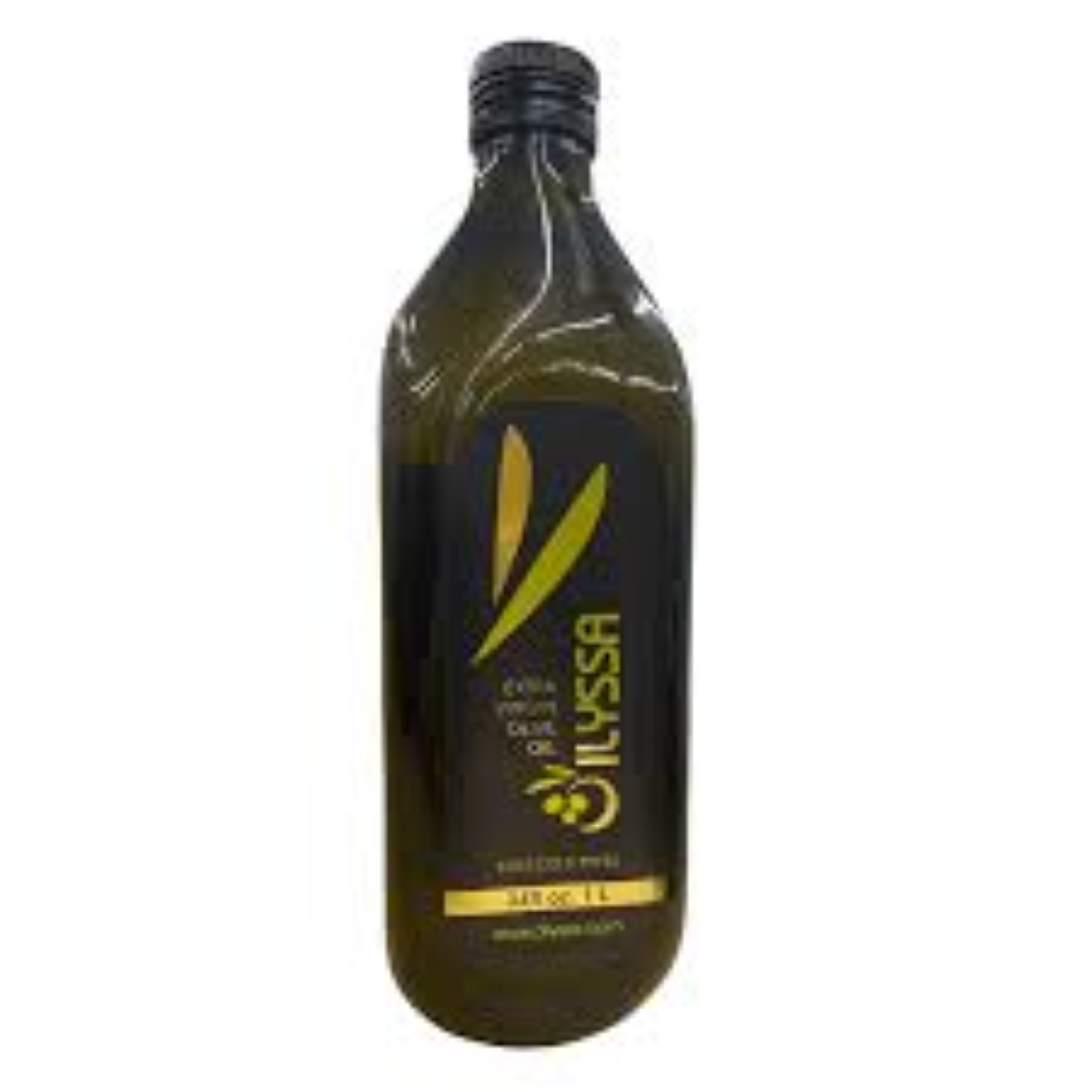 OILYSSA EXTRA VIRGIN OLIVE OIL 1LT GLASS